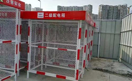 二级配电箱防护棚